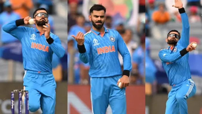 Virat Kohli ने World Cup में 8 साल बाद की गेंदबाजी
