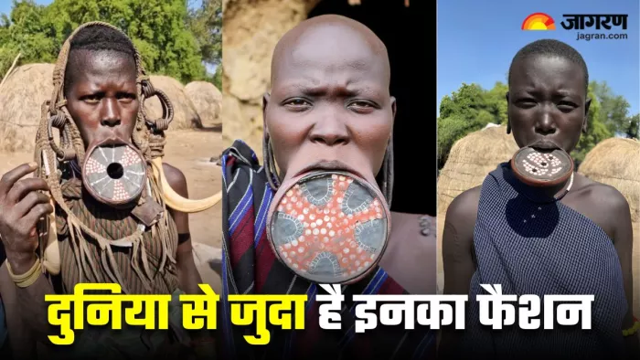 मिलिए, दुनिया की सबसे खूंखार जनजाति से, जहां खूबसूरती का प्रतीक माने जाते हैं लटके होंठ...(Image Source: instagram)