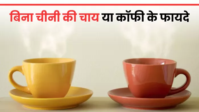 बिना चीनी के चाय या कॉफी पीने के हैं गजब के फायदे (Picture Courtesy: Freepik)
