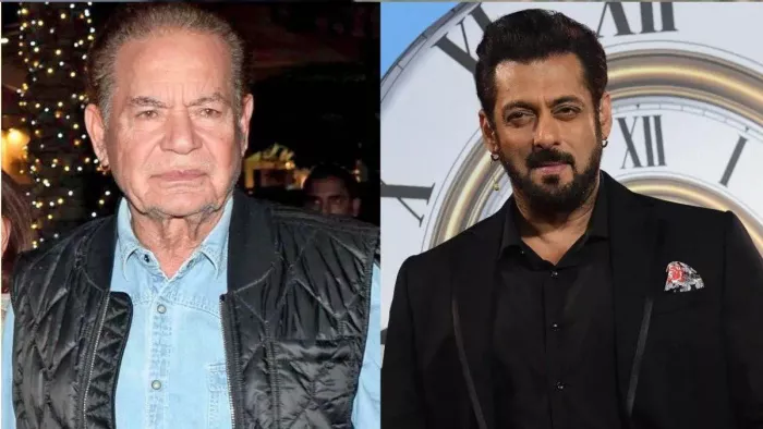 Salman Khan death threat: सलमान खान को मिल रही धमकियों पर सलीम खान ने प्रतिक्रिया दी।(फोटो सोर्स: जागरण)