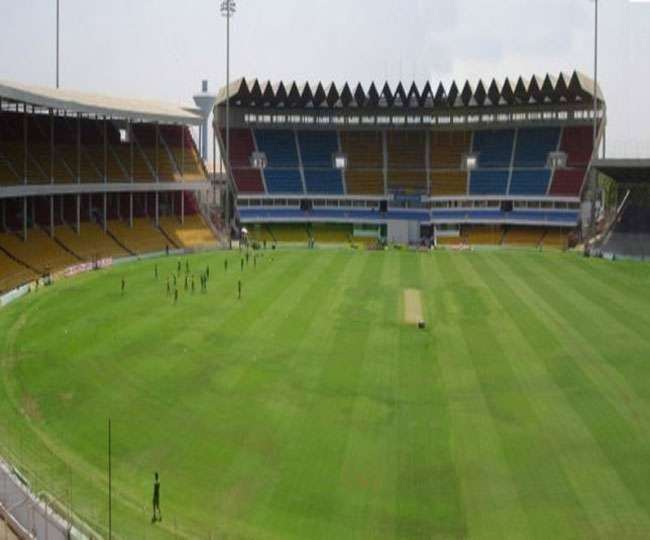 शासन स्तर से स्टेडियम में 75 फीसद दर्शकों को मैच दिखाने की अनुमति दी गई है।