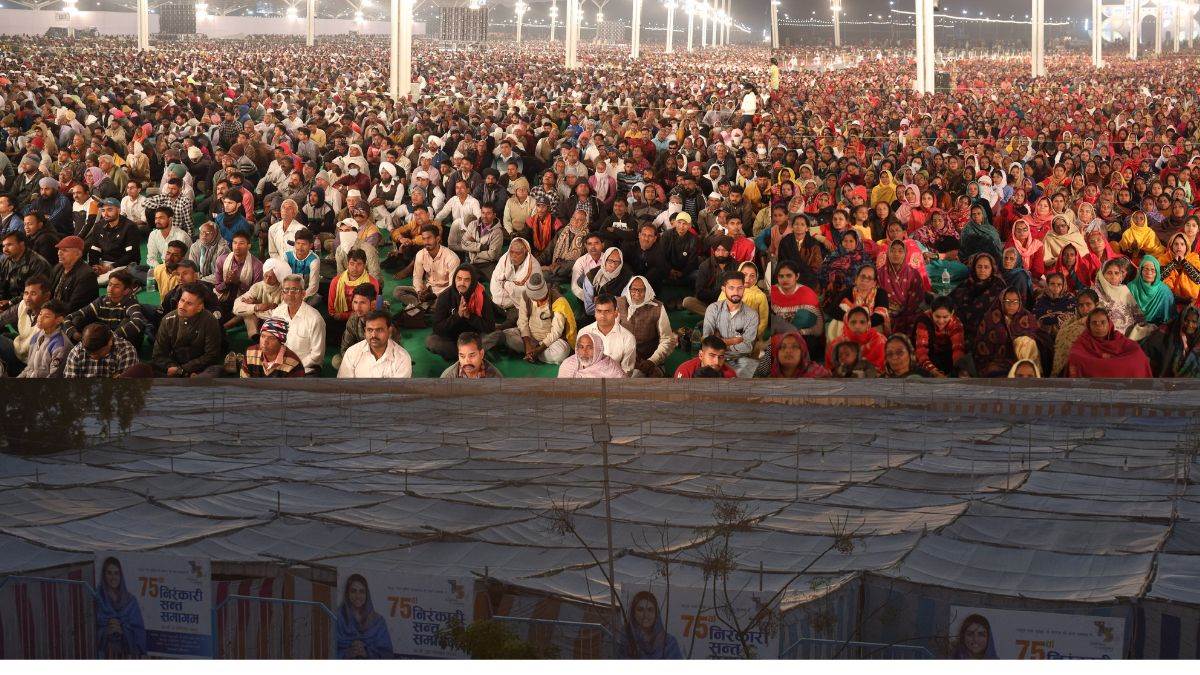 sant nirankari samagam a new city settled in panipat haryana more than 5 lakh people stay eat everything free jagran special