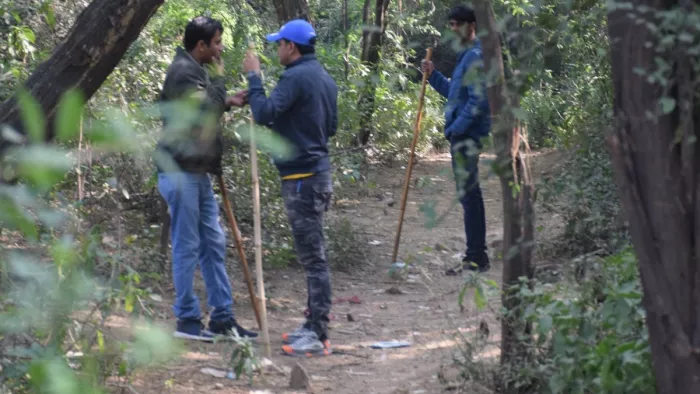 महरौली के जंगल में मिले शरीर के दो अंग, फॉरेंसिक जांच के लिए भेजा।