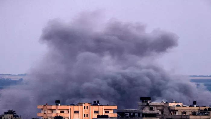 Israel Hamas War: इजरायल के हवाई हमले में मारा गया हमास का बड़ा नेता (फोटो एएफपी)