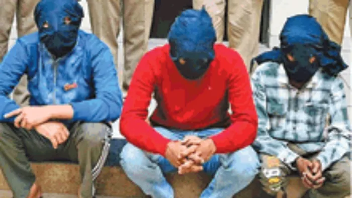 गैंगस्टर लॉरेंस व बराड़ गैंग के तीन गुर्गे किए गिरफ्तार