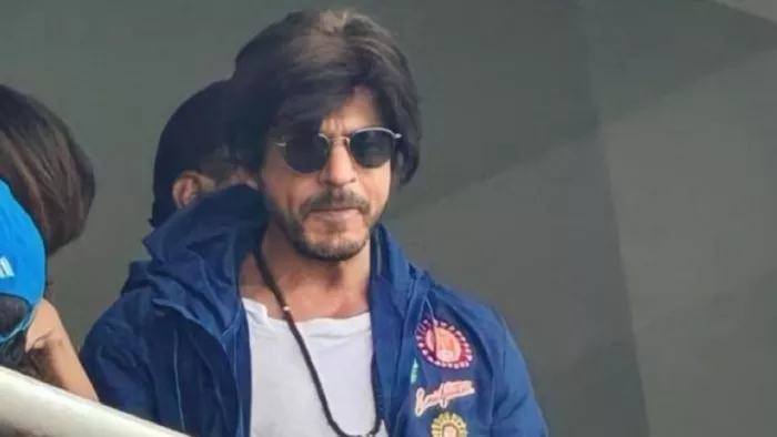 Shah Rukh Khan at India vs AUS Worldcup