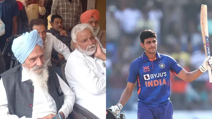 शुभमन गिल के आउट होने पर भावुक हुए उनके दादा-दादी