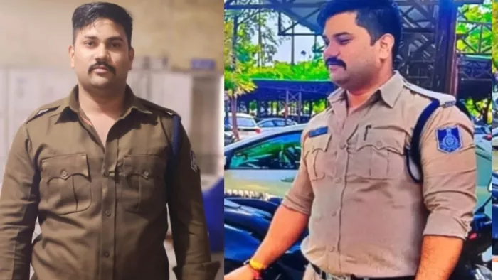 भोपाल में एक नकली पुलिसवाले को गिफ्तार किया गया है (फोटो- जागरण)