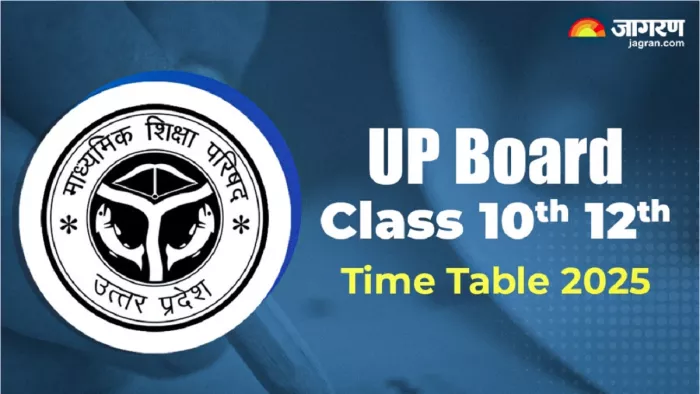 UP Board Time Table 2025 यहां से करें चेक।