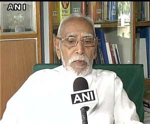 राष्ट्रीय स्वयंसेवक संघ (आरएसएस) के विचारक एमजी वैद्य की फाइल फोटो