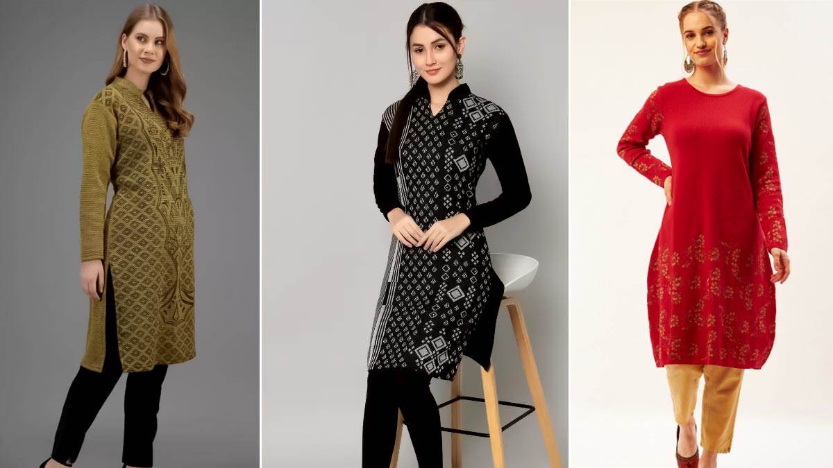 Discover 119+ winter wear kurtis best