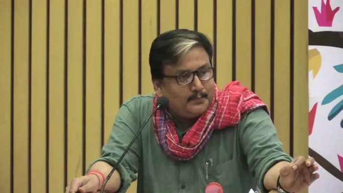 राजद नेता मनोज झा ने भाजपा पर बोला हमला