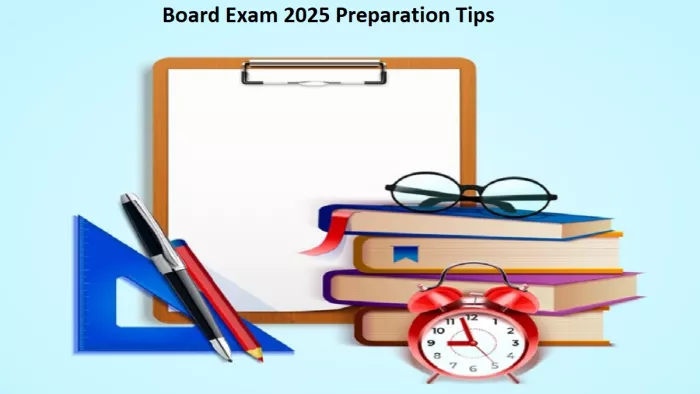 Board Exam 2025: बोर्ड एग्जाम में अच्छे अंक पाने के लिए टिप्स।