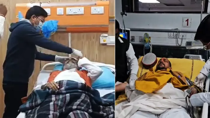संसद में बीजेपी सांसद प्रताप सारंगी को लगी चोट (फोटो एएनआई)