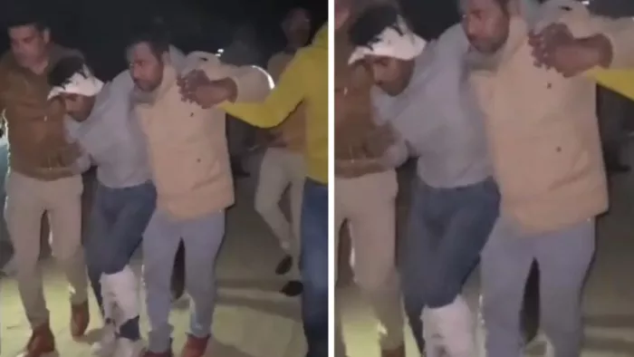 पुलिस के लिए चुनौती बना बदमाश शशिकांत विश्वकर्मा मुठभेड़ में गिरफ्तार। जागरण
