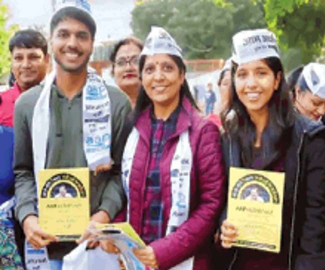 Image result for kejriwal daughter statement in hindi news"