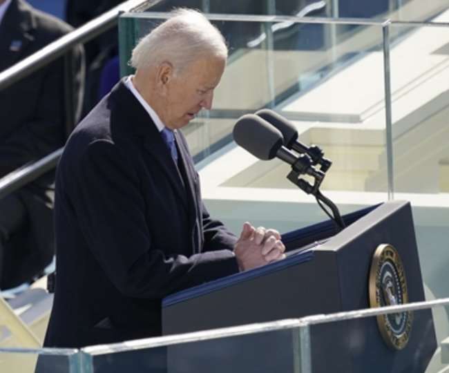 joe biden sworn in as 46th us president
