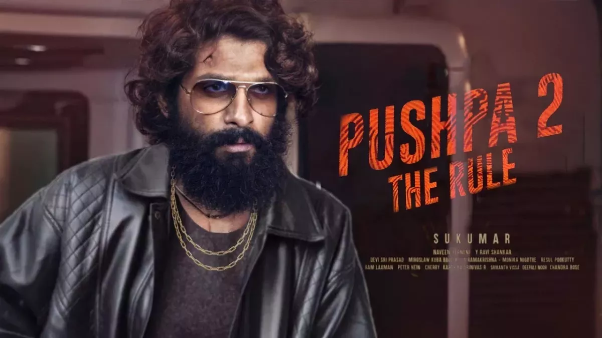 Pushpa 2: लंबे बाल और हैवी बॉडी, रिवील हुआ पुष्पा 2 से अल्लू अर्जुन का लुक, देखें वीडियो - Pushpa 2: Allu Arjun look revealed from Pushpa The Rule as he arrived