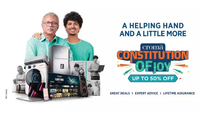 Croma Constitution of Joy republic day sale announced