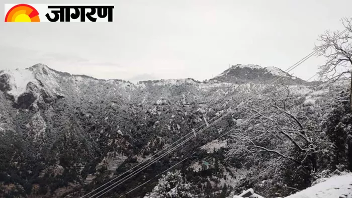 Uttarakhand Weather: मसूरी-धनोल्टी में सीजन का दूसरा हिमपात