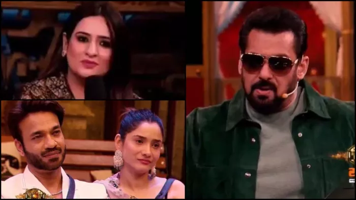 सल्लू मियां ने अंकिता लोखंडे की जेठानी से दागे सवाल। फोटो क्रेडिट- इंस्टाग्राम