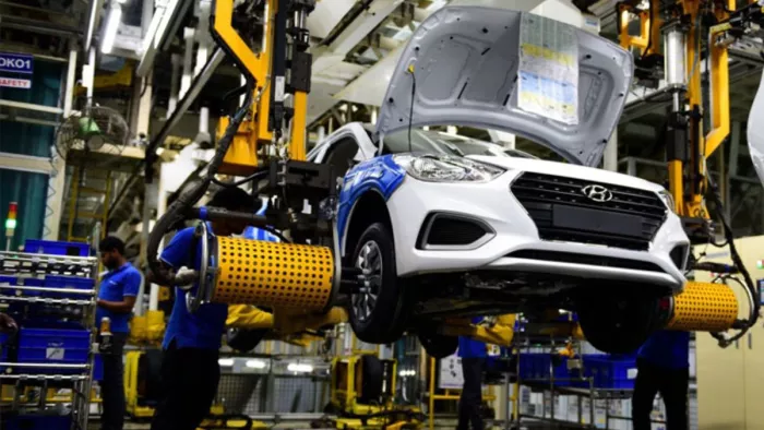 Hyundai ने General Motors के Talegaon plant का अधिग्रहण किया है।