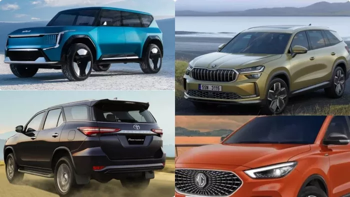 7 Seater SUVs सेगमेंट में जल्द लॉन्च होंगी ये गाड़ियां