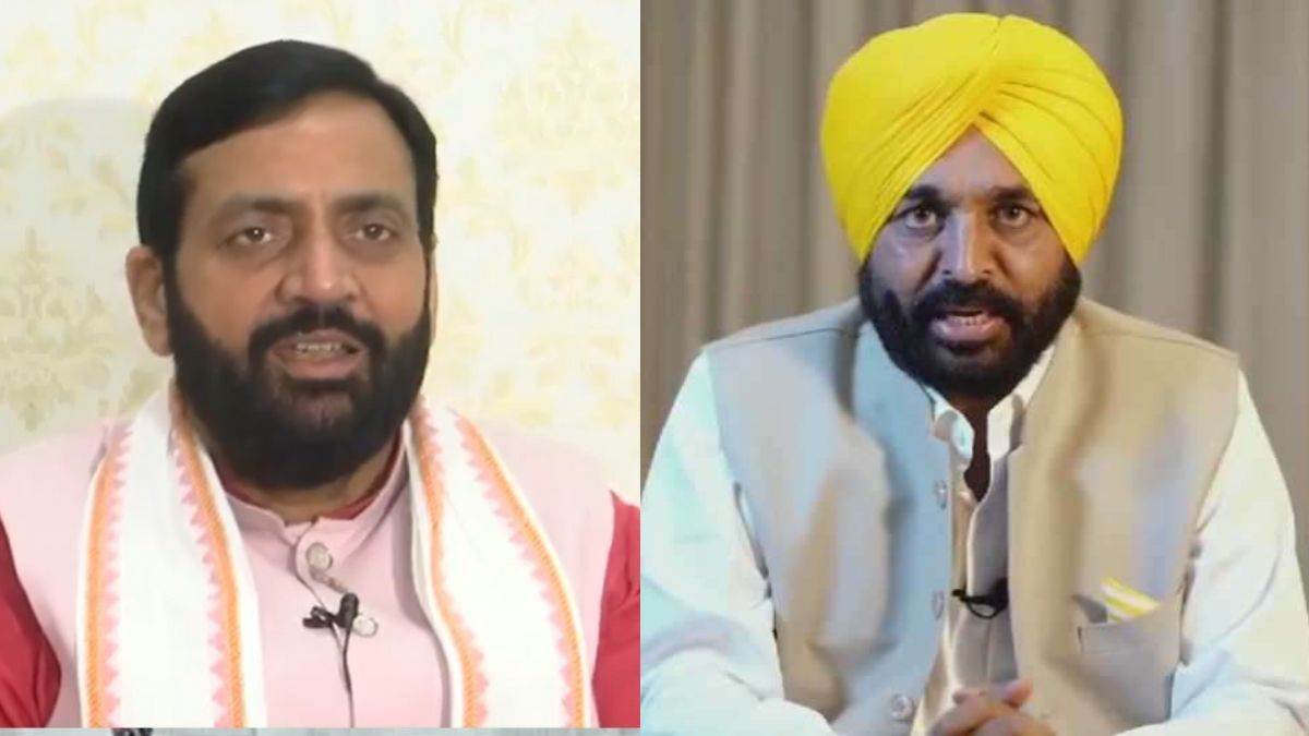 punjab government advised to purchase all crops at msp by haryana cm nayab singh saini cm bhagwant mann bjp aap