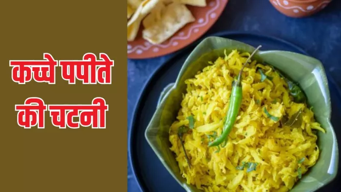 कच्चे पपीते की चटनी का स्वाद कभी नहीं भूलेंगे आप (Picture Courtesy: Freepik)