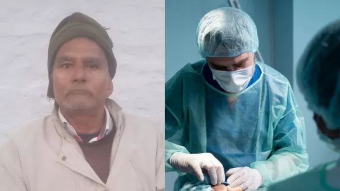 पीड़ित सुभाष शर्मा और प्रतीकात्मक तस्वीर। सौ स्वजन