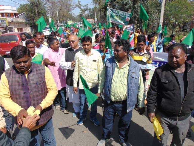 Image result for Jangal Zameen Adhikar Padyatra 2019