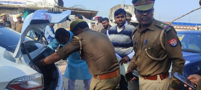 police observer took stock of upbihar border