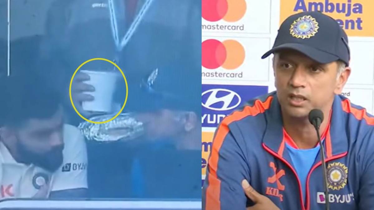 virat kohli ordered chhole kulche at ind vs aus 2nd test delhi rahul dravid said it was not chhole bhature border gavaskar trophy