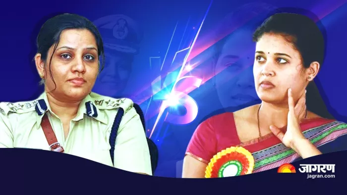 Karnataka: सोशल मीडिया पर क्यों भिड़ गईं दो महिला अधिकारी (फोटो ग्राफिक्स जागरण)