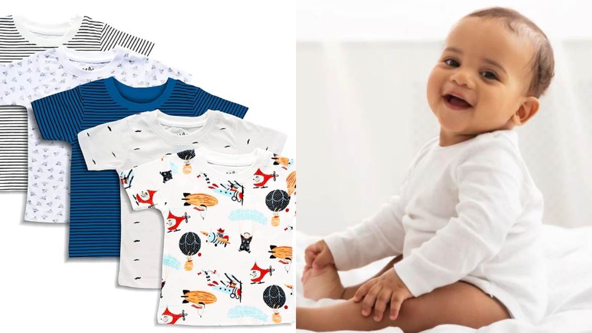 Stylish T-Shirt For Baby Boys: गर्मी के मौसम में बेबी बॉय के लिए चुने ये स्टाइलिश और कंफर्टेबल टी-शर्ट
