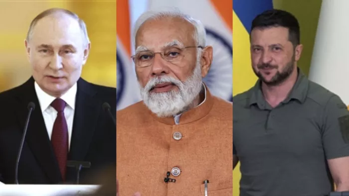 रूस और यूक्रेन के राष्ट्रपति के साथ पीएम मोदी (फाइल फोटो)