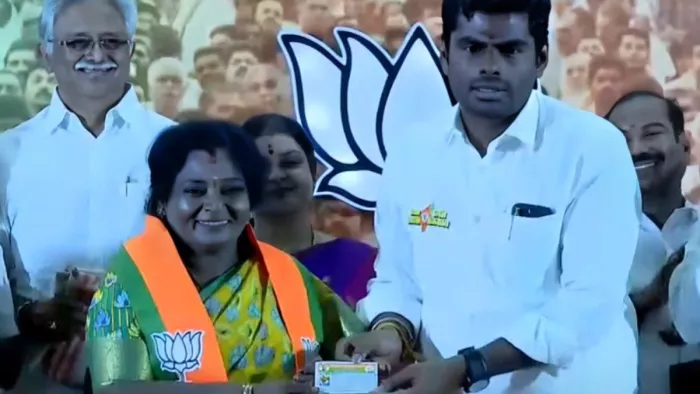 Tamilisai Sundararajan joins BJP: तमिलिसाई सुंदरराजन भाजपा में हुईं शामिल