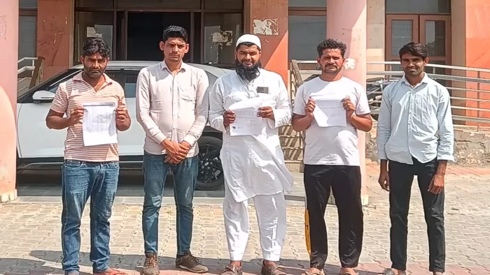 नूंह में पीएम आवास योजना में गड़बड़ी आई सामने।