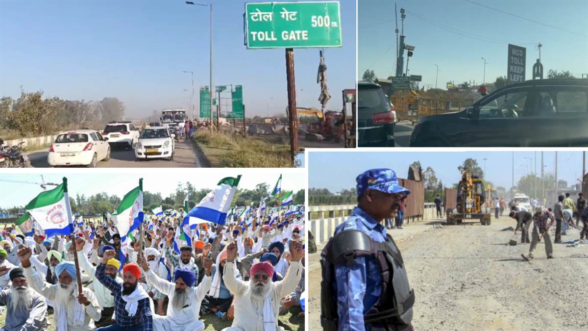 shambhu border open now khanauri border will be opend protesters clashed with police in punjab 1300 farmers detained