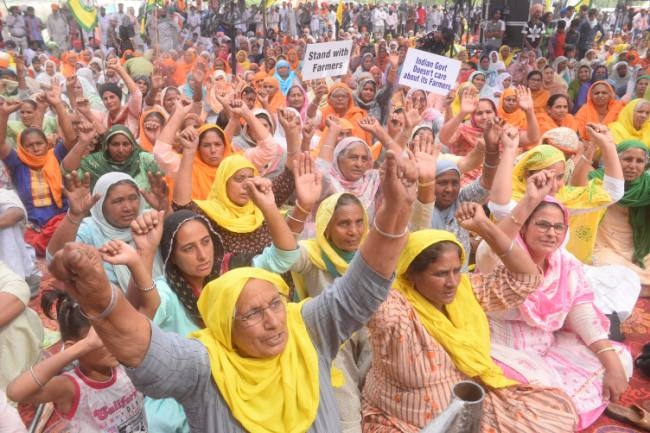 kissan rally organized by sonia maan