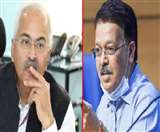 केंद्रीय गृह सचिव अजय कुमार भल्ला और राजेश भूषण की फाइल फोटो