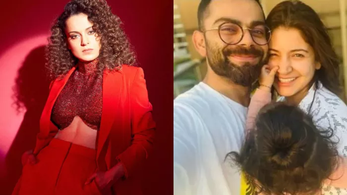 Ipl 2023 Kangana Ranaut Get Furious on Parents of Child Who Propose Virat Kohli Daughter Vamika/Instagram