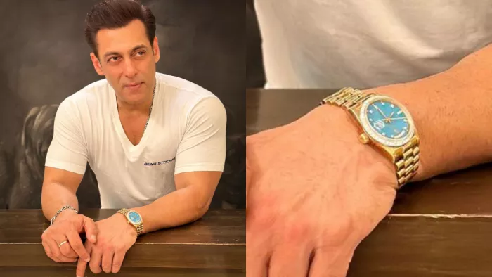 Salman Khan Kisi Ka Bhai Kisi Ki Jaan Salman Khan Wore Gold and Diamond