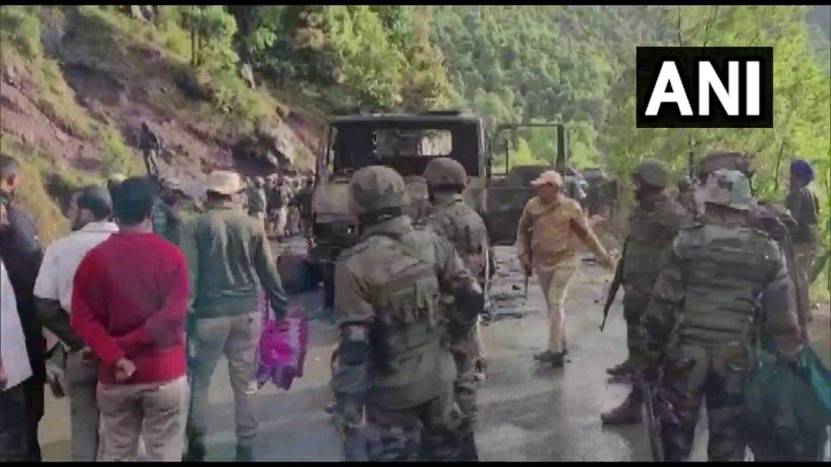 Poonch terror Attack सैन्य वाहन पर घात लगाकर हुआ था आतंकी हमला, पांच