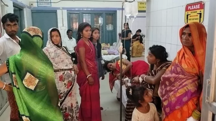 जगदीशपुर थाना क्षेत्र के भौराही टोला गांव की घटना। (जागरण फोटो)