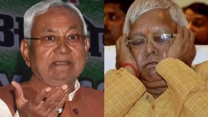 नीतीश कुमार ने लालू यादव पर बोला हमला (जागरण)