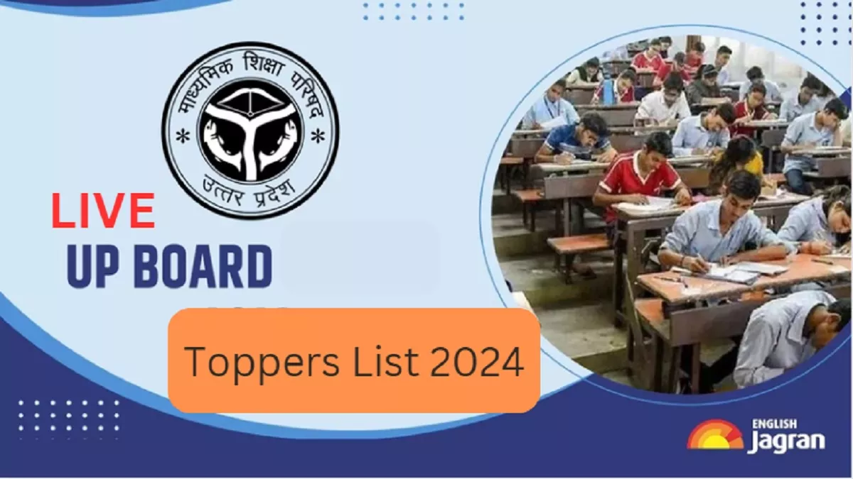 UP Board Toppers List 2024 LIVE: यूपी बोर्ड हाई स्कूल, इंटरमीडिएट रिजल्ट दोपहर 2 बजे, नतीजों के साथ आएगी टॉपर्स लिस्ट