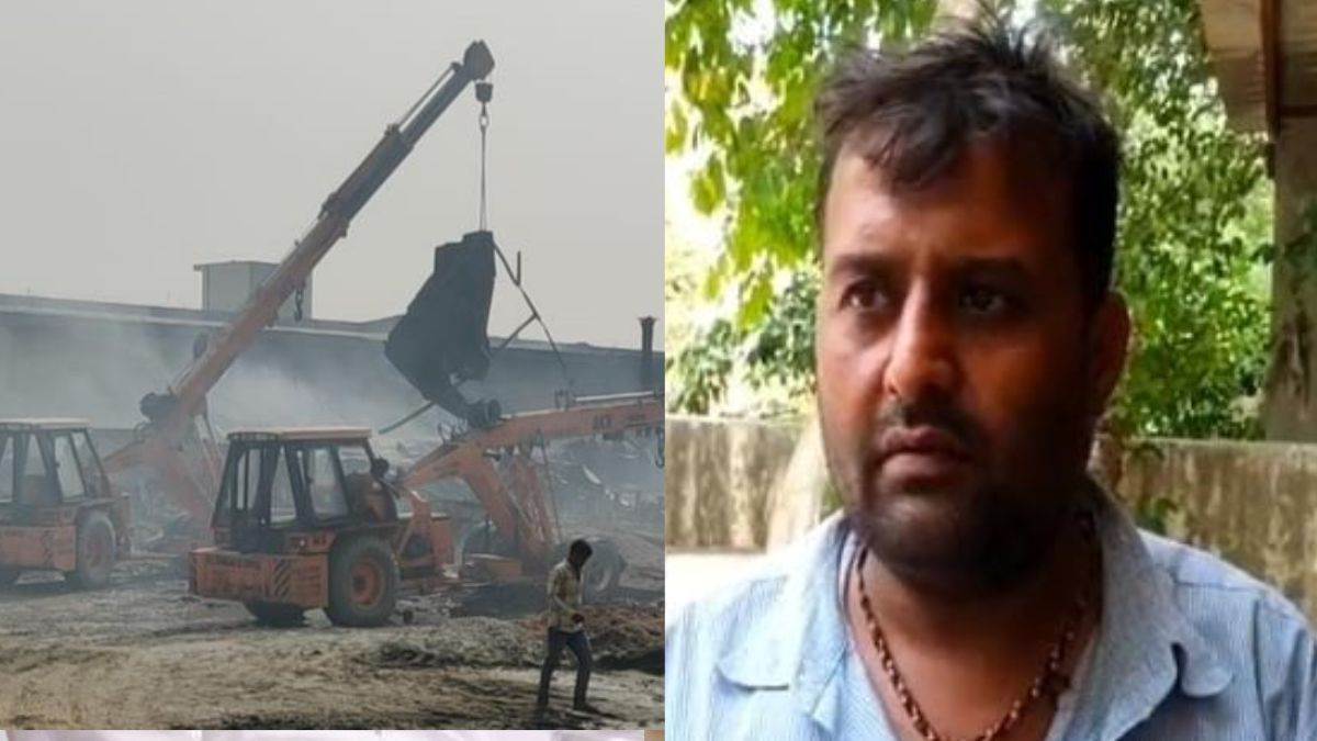 ashish gave life 12 people before dying could not come out himself blanket factory fire extinguished after 22 hours
