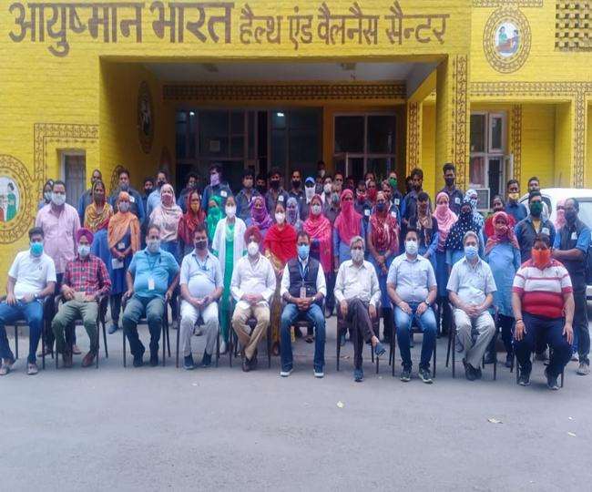 vaccination in chandigarh 2670 people got vaccinated in the month of tika utsav in sector 47 chandigarh