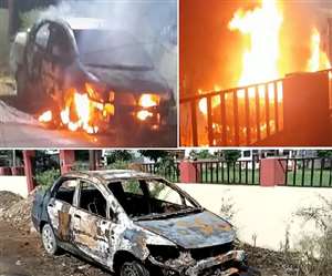कानपुर में कौन लगा रहा कारों में आग,  24 घंटे में छह वाहन जलकर खाक, सनकी है या अराजक तत्व...खोज रही पुलिस